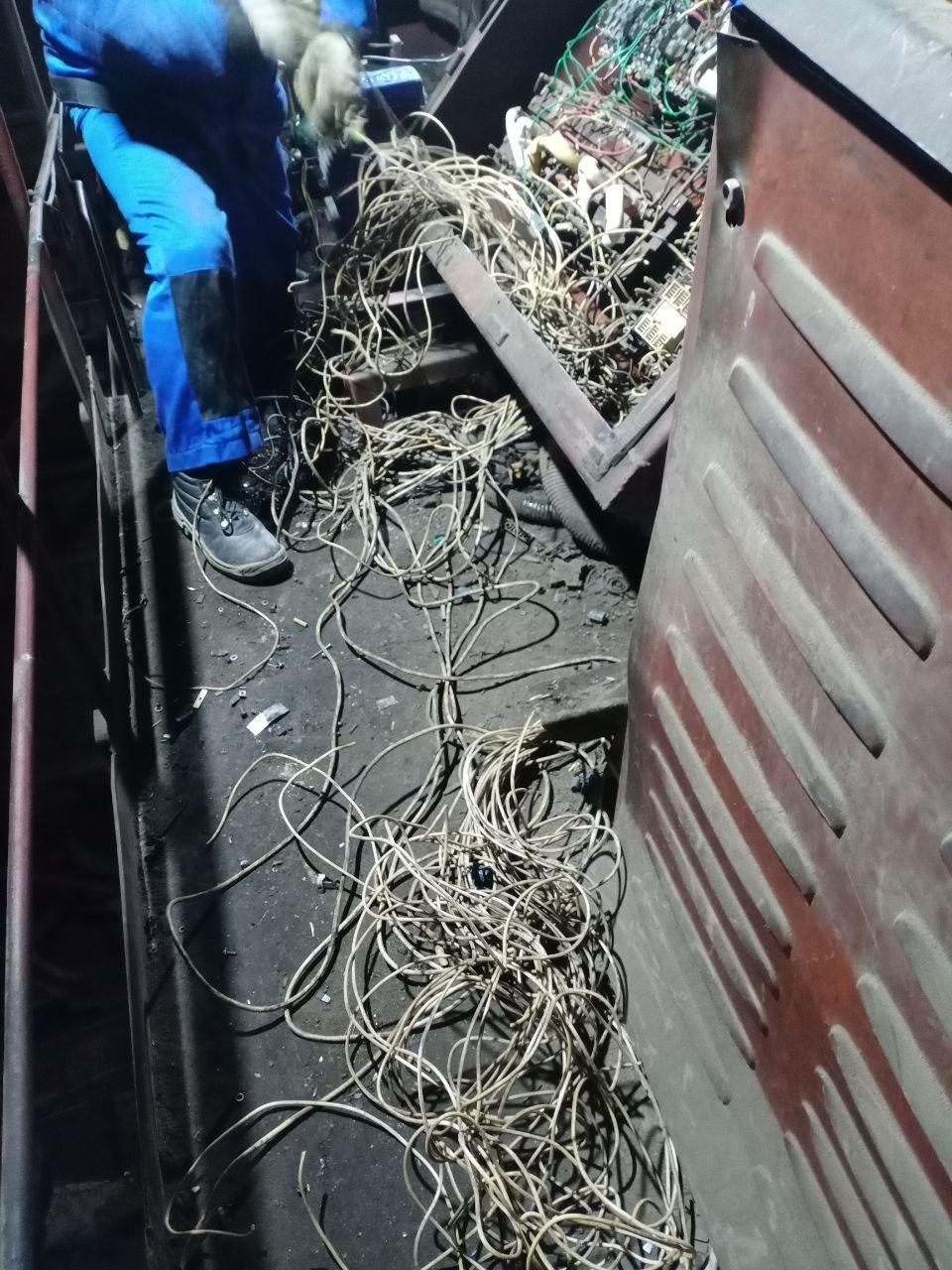 Демонтаж старого оборудования