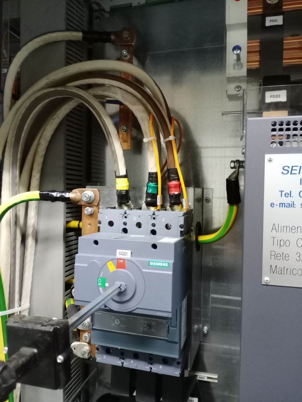 Силовой рубильник Siemens